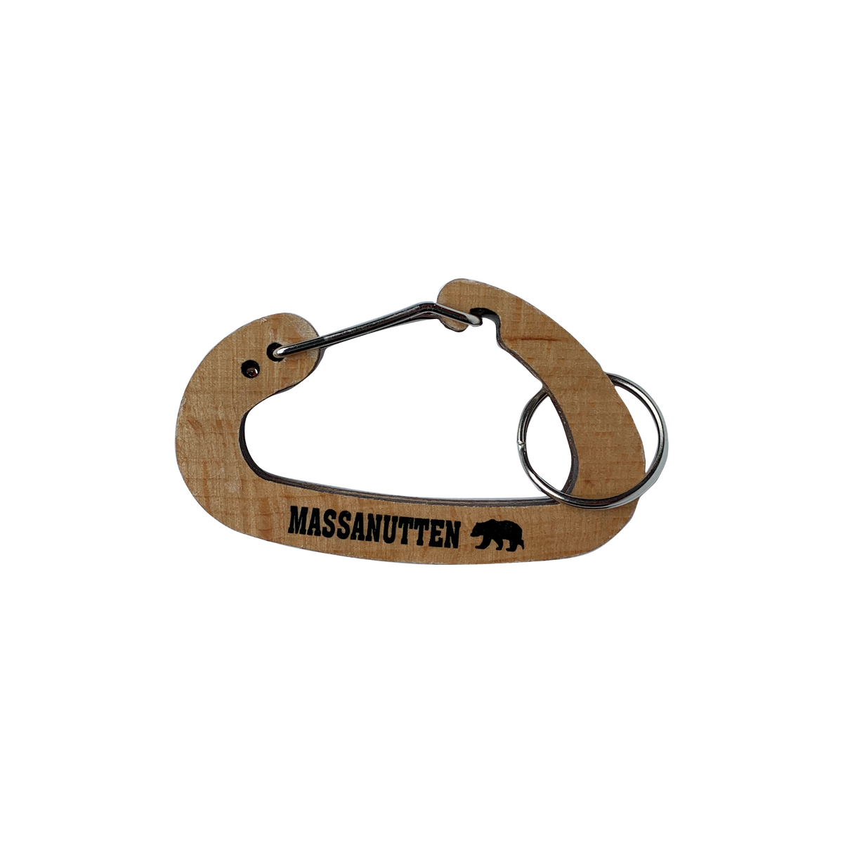 Wooden Carabiner Keychain – Shop Massanutten
