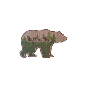 Wood Stickers Bear