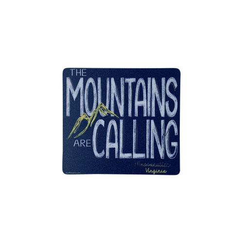 Mountains are Calling Sticker