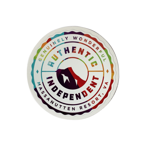 Authentic Independent Sticker
