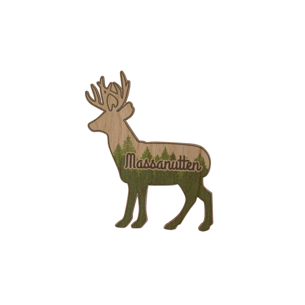 Wood Stickers Deer
