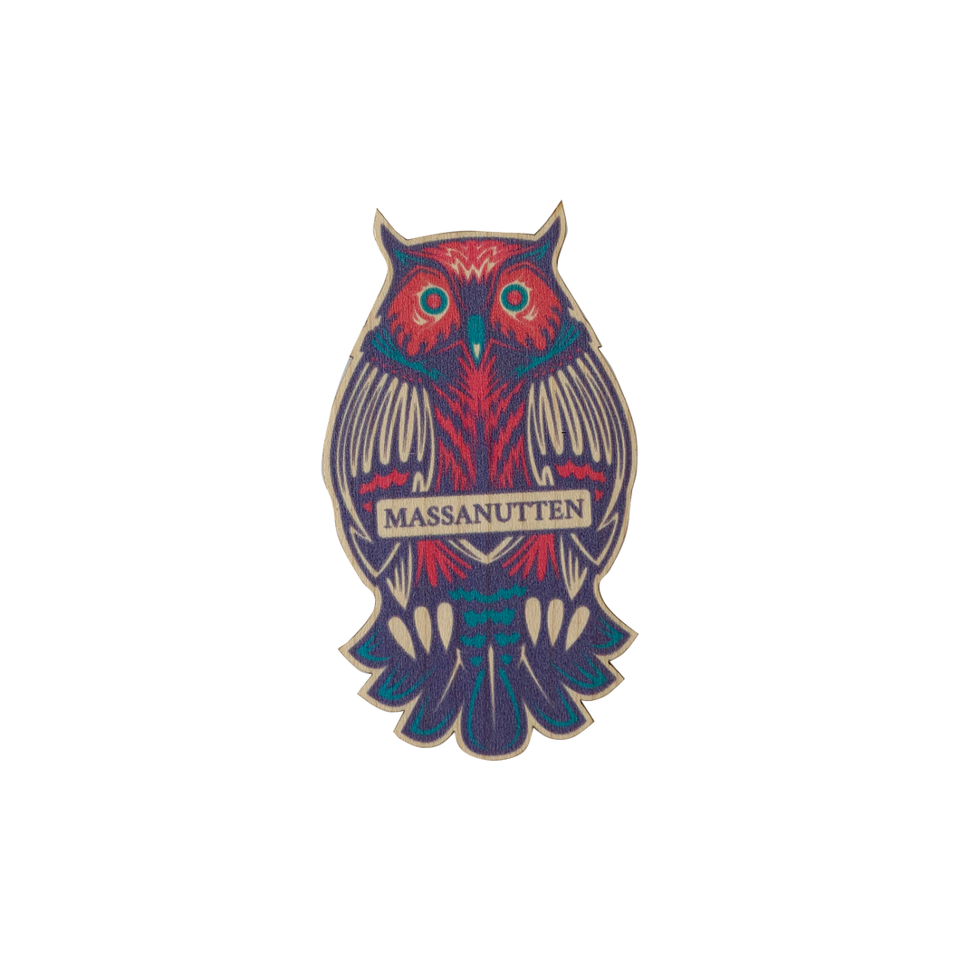 Wood Stickers Owl